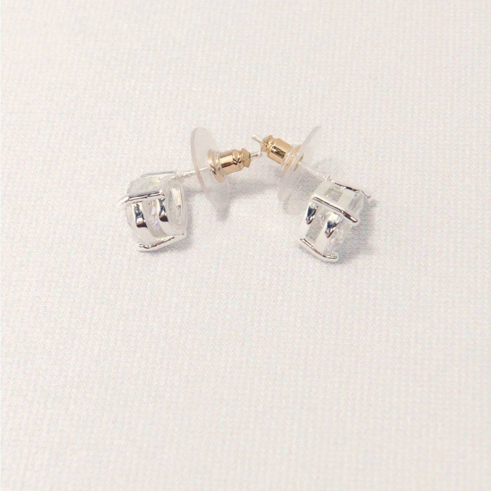 Maje Small Rhinestone Earrings - Picture 4 of 10